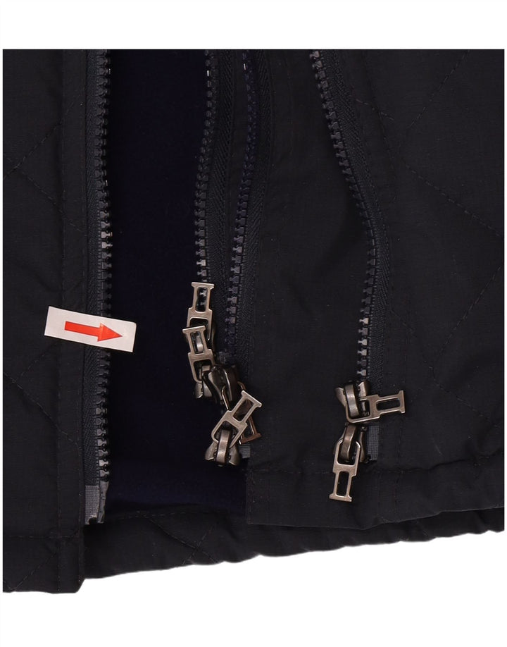 Superdry Chaqueta Acolchada Para Hombre UK 38 Medium Azul Marino Nylon