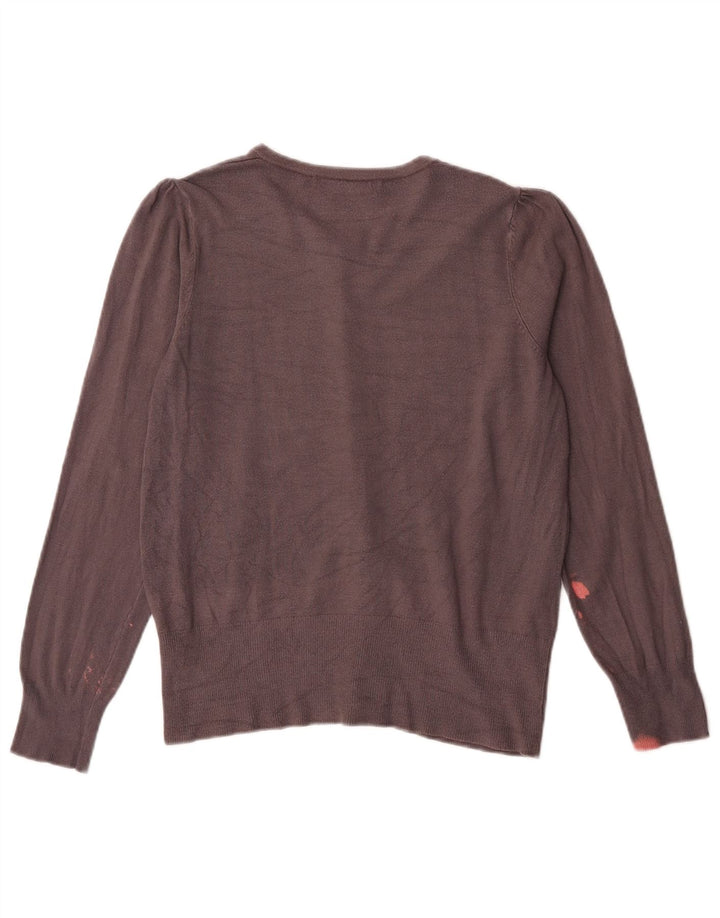 Marks & Spencer - Cárdigan para mujer, talla 40, viscosa gris medio