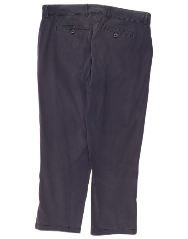 Marks & Spencer Pantalones cortos para mujer UK 12 Medium W32 L24 Azul marino