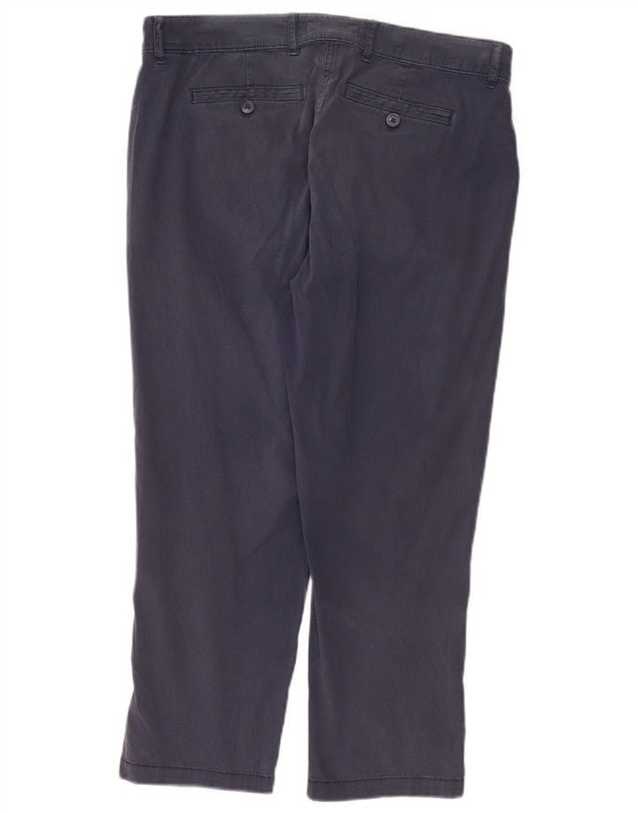 Marks & Spencer Pantalones cortos para mujer UK 12 Medium W32 L24 Azul marino