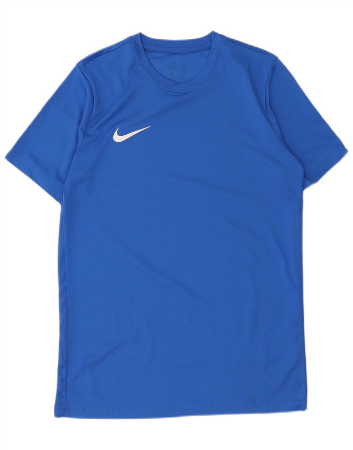 Camiseta Nike Dri Fit para hombre Top poliéster azul medio