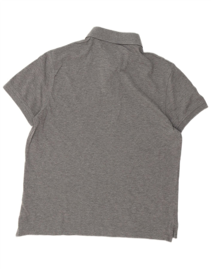 Polo Tommy Hilfiger Hombre Algodón Gris Medio