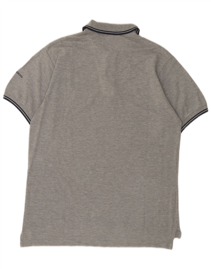 Marina Yachting Polo Gráfico Hombre Algodón Gris Medio