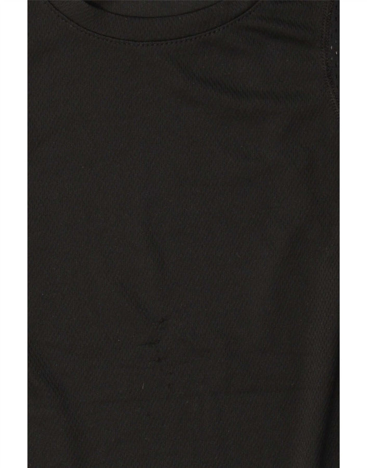 Camiseta Nike Dri Fit para hombre Top XS Poliéster negro