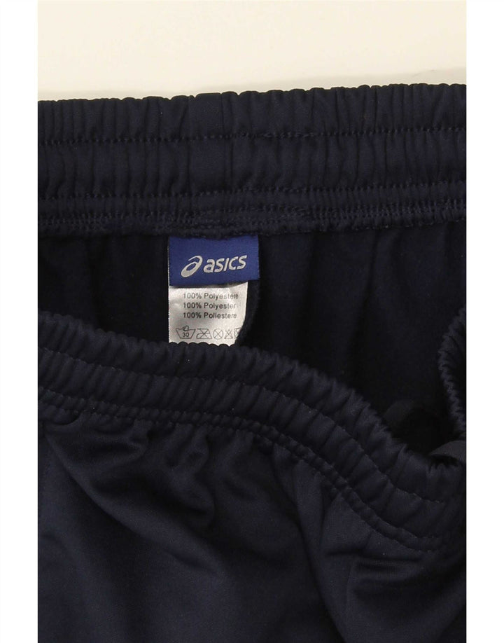 Asics Hombre Chándal Pantalones Joggers Small Azul Marino Poliéster