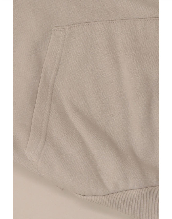 Puma Hombre Sudadera Con Capucha Gráfica Jersey De Algodón Blanco Mediano