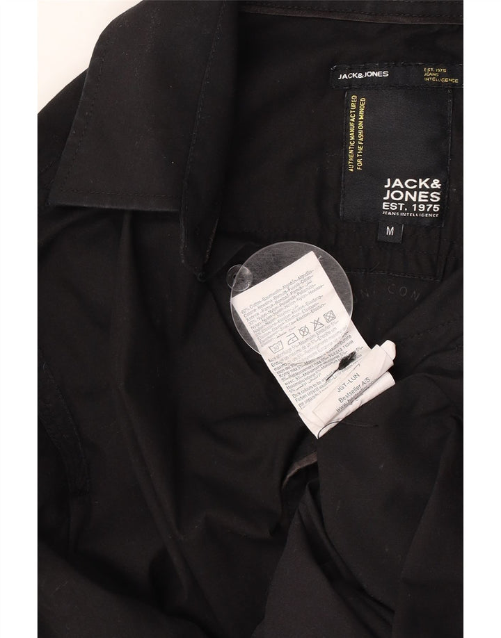 Camisa Jack & Jones Hombre Mediana Negro Algodón