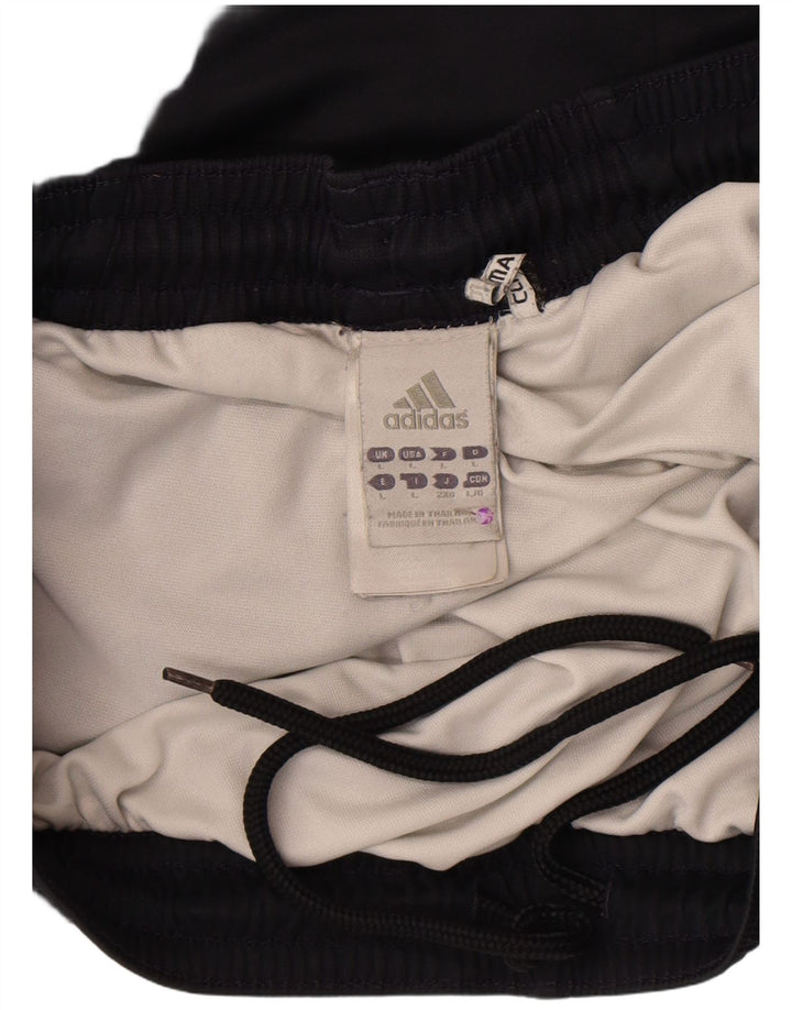 Adidas Mens Climacool Sport Shorts Grande Negro Colorblock Poliéster