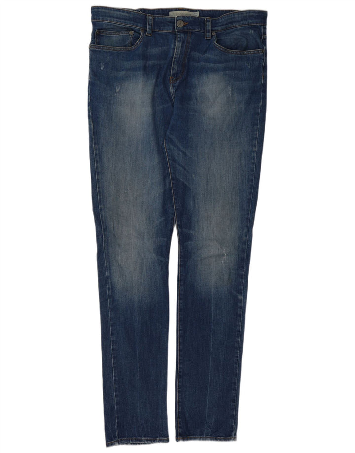 Calvin Klein Jeans ajustados para hombre W38 L34 Algodón azul