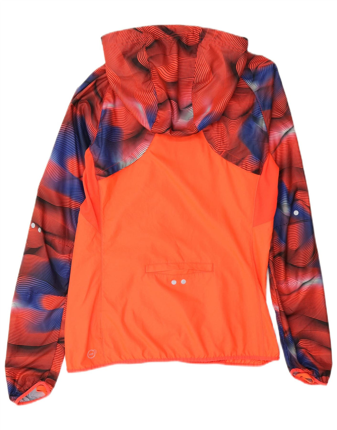 Puma Mujer Chándal con Capucha Top Chaqueta UK 10 Small Multicolor Geométrico