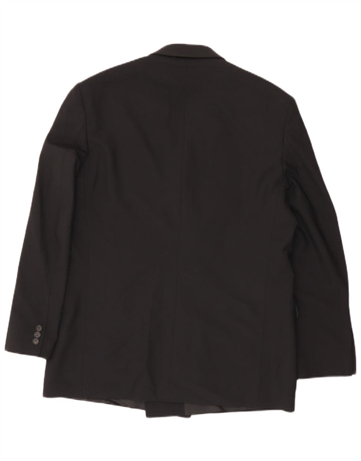 Marks & Spencer Chaqueta tipo blazer con doble botonadura para hombre UK 42 Large Black