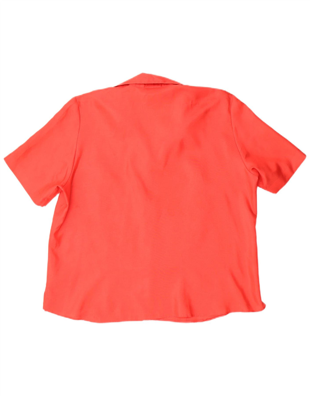 Gerry Weber Blusa de manga corta para mujer UK 20 2XL Poliéster rojo