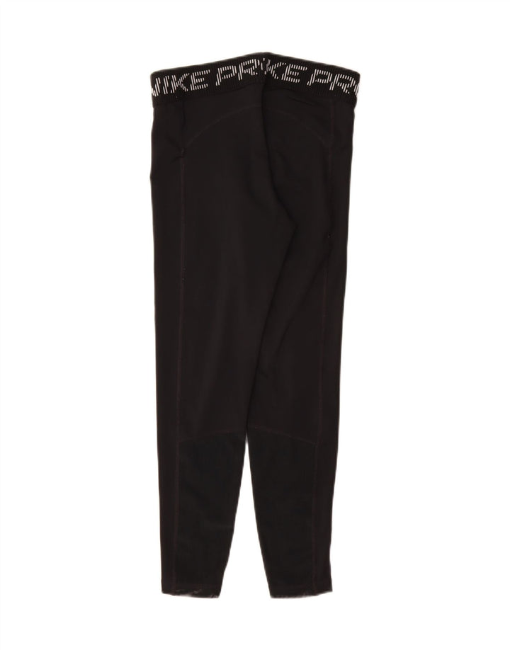 Nike Dri Fit Graphic Leggings para mujer, talla 10, color negro