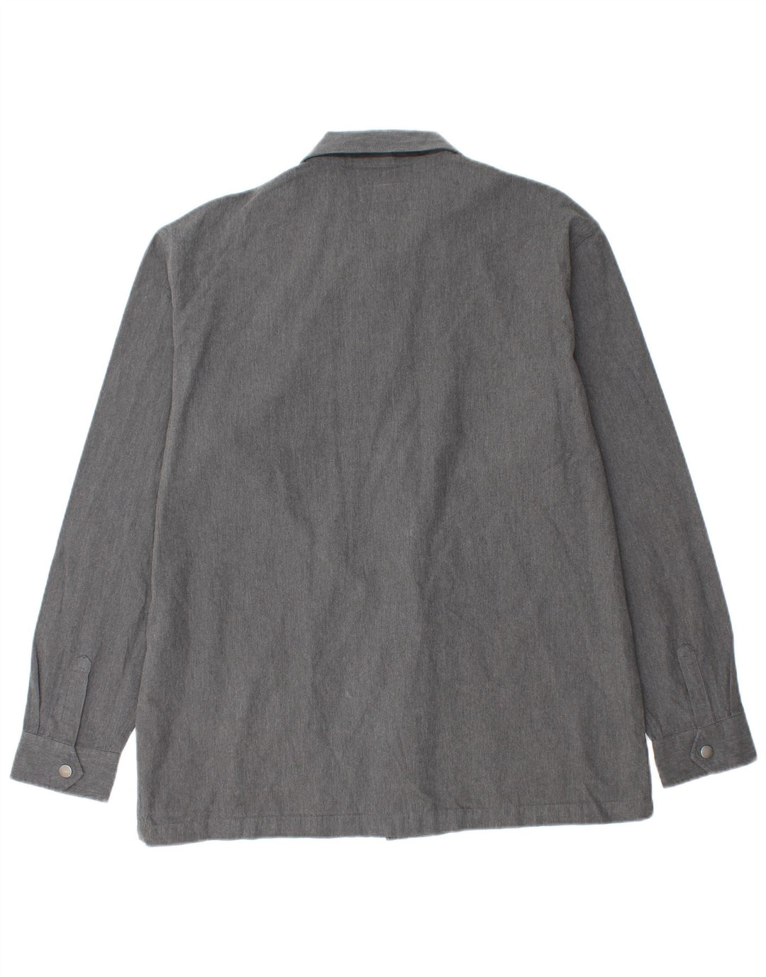 Jack Wills Camisa Sobrecamisa Para Hombre Grande Gris Algodón