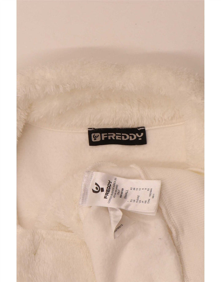 Freddy Chaqueta de Chándal Extragrande con Estampado para Mujer UK 10 Small White