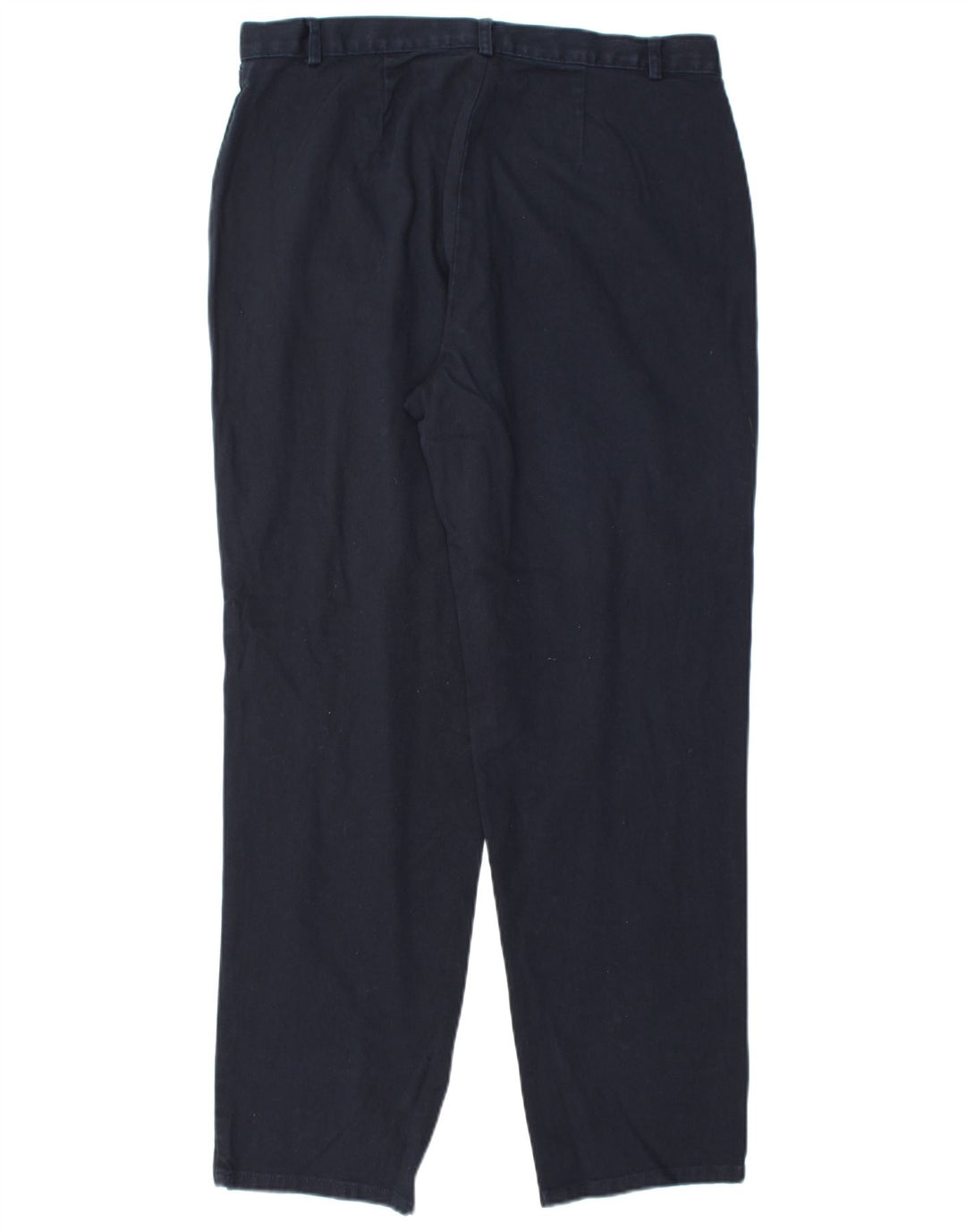 DOCKERS Pantalones casuales de cintura alta para mujer US 16 2XL W34 L30 Azul marino