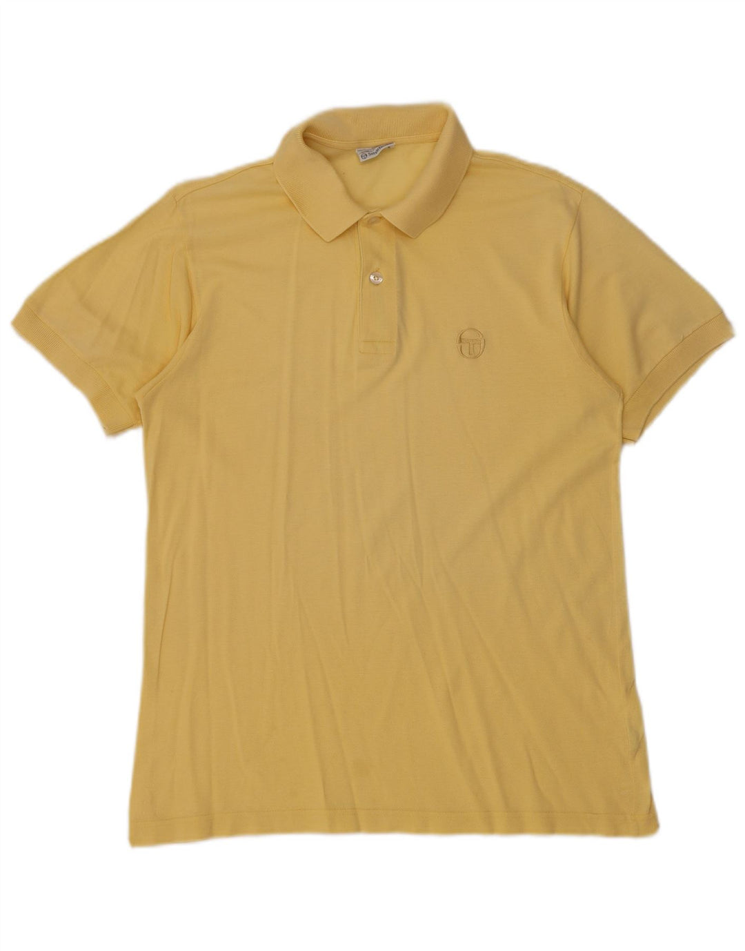 Sergio Tacchini Polo Hombre Algodón Amarillo Medio