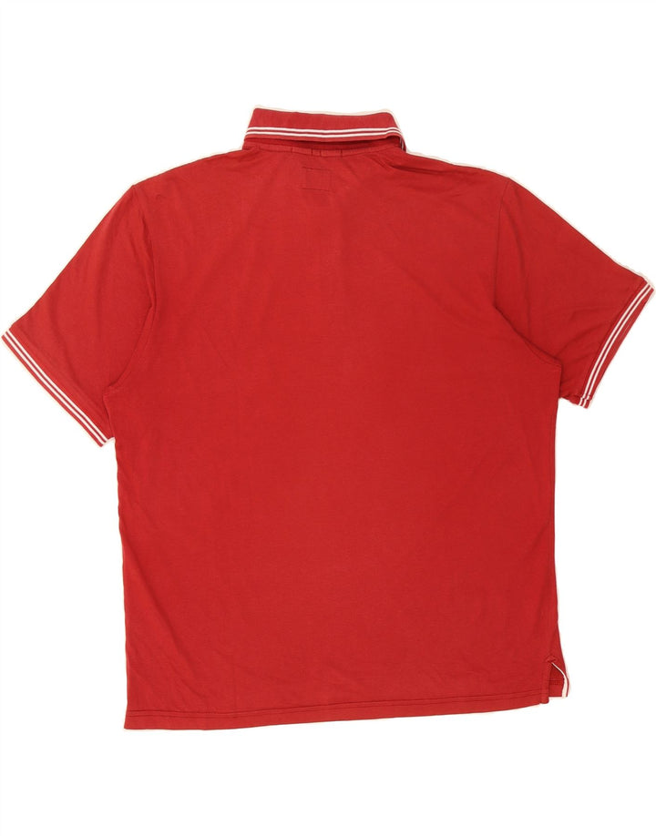 CHAMPION Mens Easy Fit Polo Shirt XL Red Vintage Champion and Second-Hand Champion from Messina Hembry 