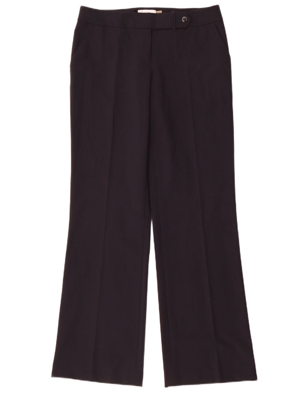 Calvin Klein Pantalones de traje de ajuste clásico para mujer US 6 Small W30 L32 Azul marino