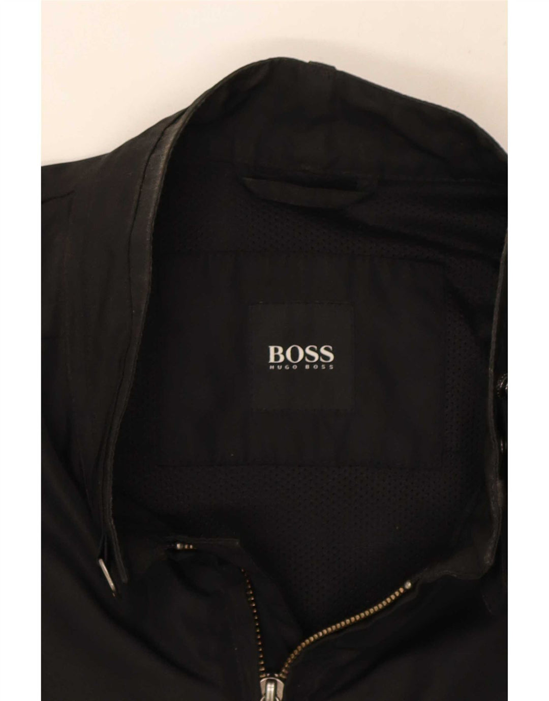 Hugo Boss Chaqueta Bomber para Hombre EU 54 2XL Poliéster Negro