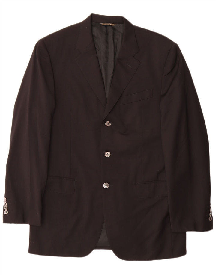 Cerruti 1881 Chaqueta tipo blazer de 3 botones para hombre IT 50 Grande Negro