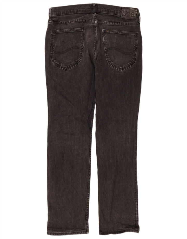 Lee Vaqueros Rectos Blake para Hombre W33 L30 Algodón Gris