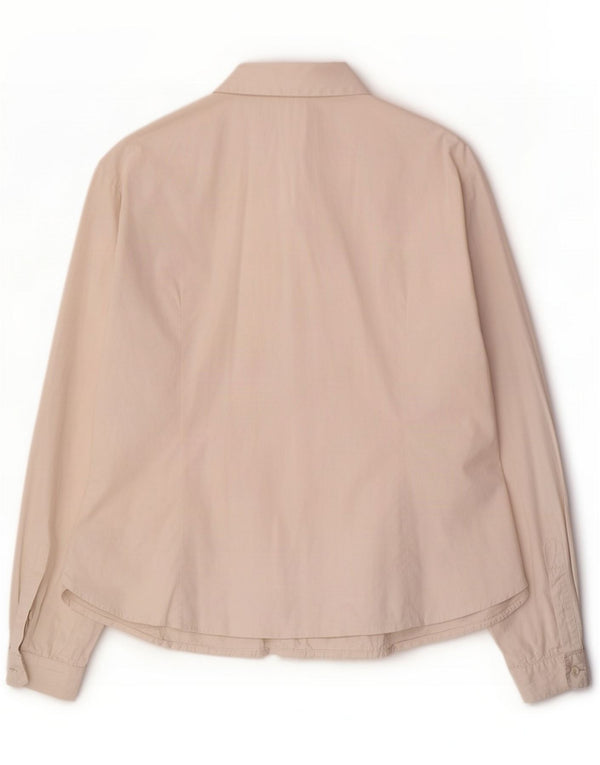 Max Mara Blusa para mujer UK 46 Grande Blanco