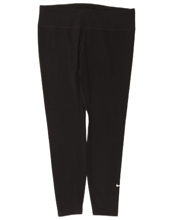 Leggings NIKE Dri Fit para mujer ES 40 XL Poliéster negro