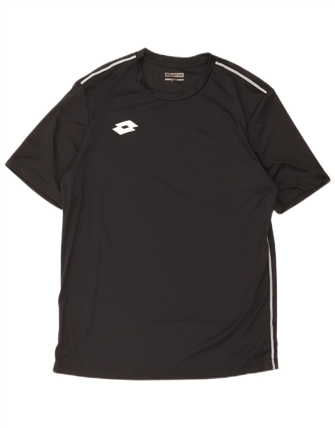 Camiseta Lotto Hombre Top Grande Poliéster Negro