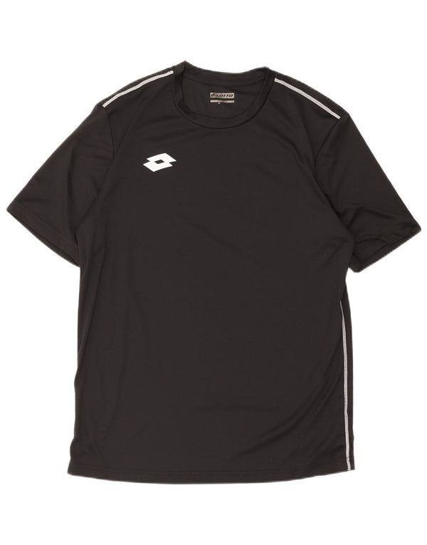 Camiseta Lotto Hombre Top Grande Poliéster Negro