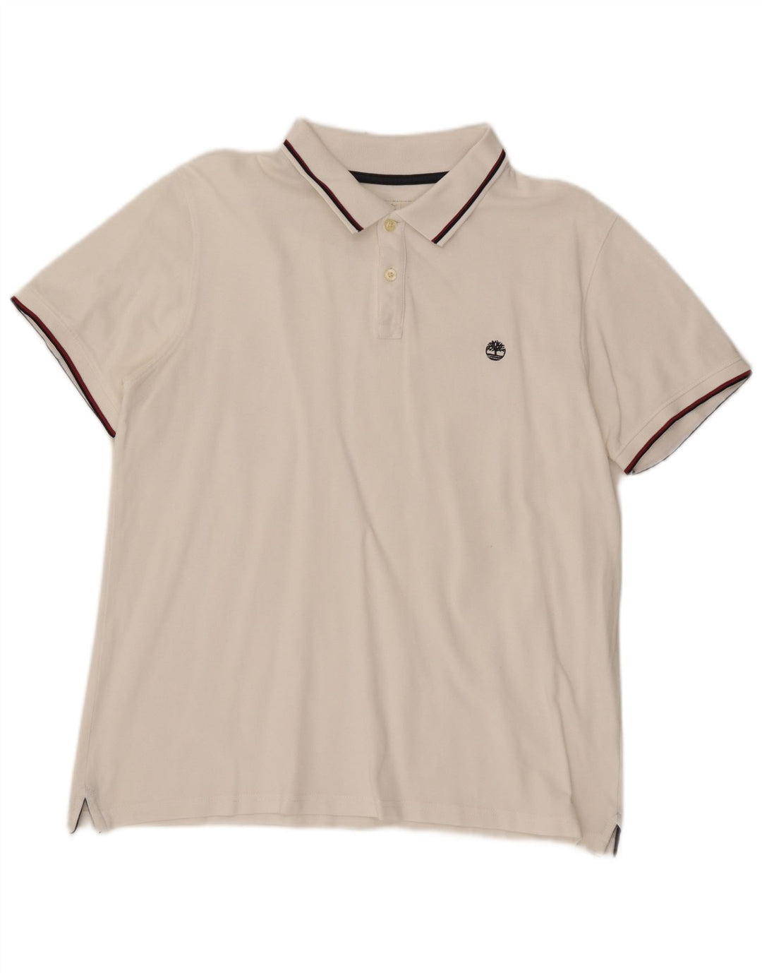 TIMBERLAND Polo Slim Fit para Hombre Blanco Grande