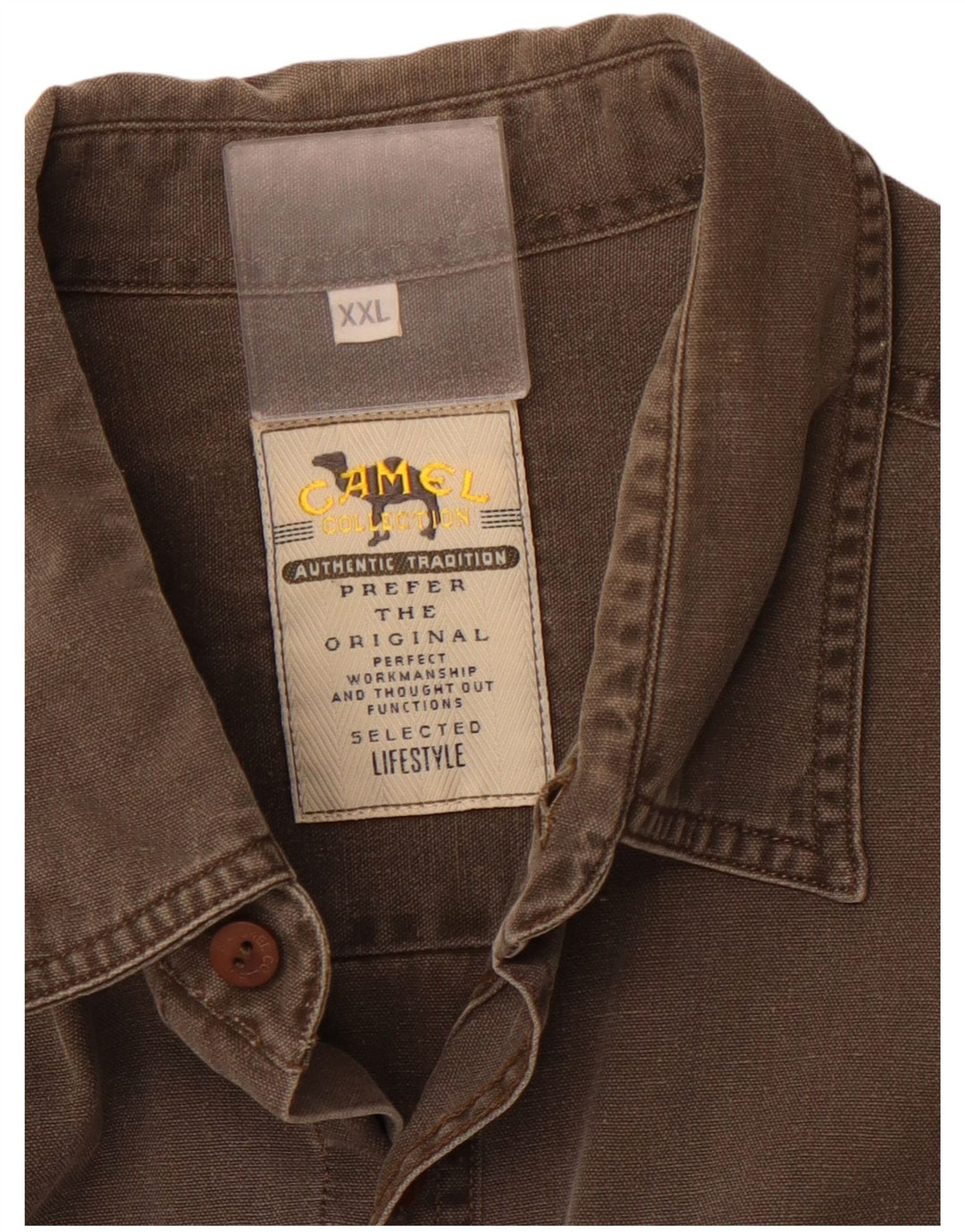 CAMEL ACTIVE Camisa Hombre 2XL Marrón