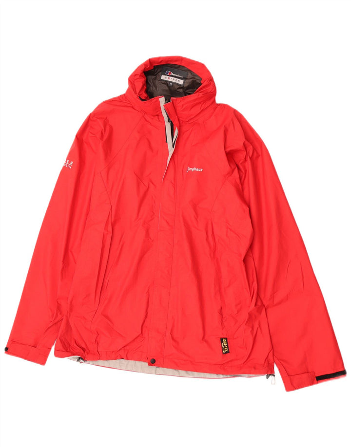 Berghaus Chubasquero con capucha para niño 13-14 años Nylon rojo