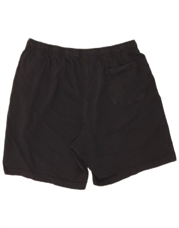 Nike - Pantalones cortos deportivos para hombre, talla XL, algodón negro