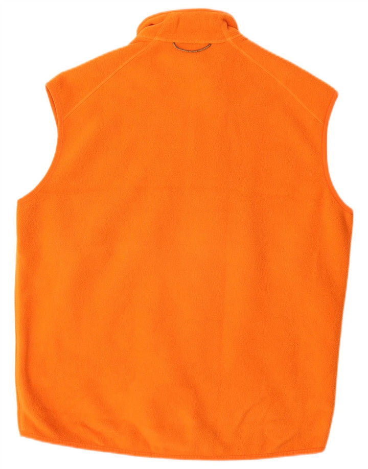 TIMBERLAND Chaleco polar para hombre UK 36 Small Naranja