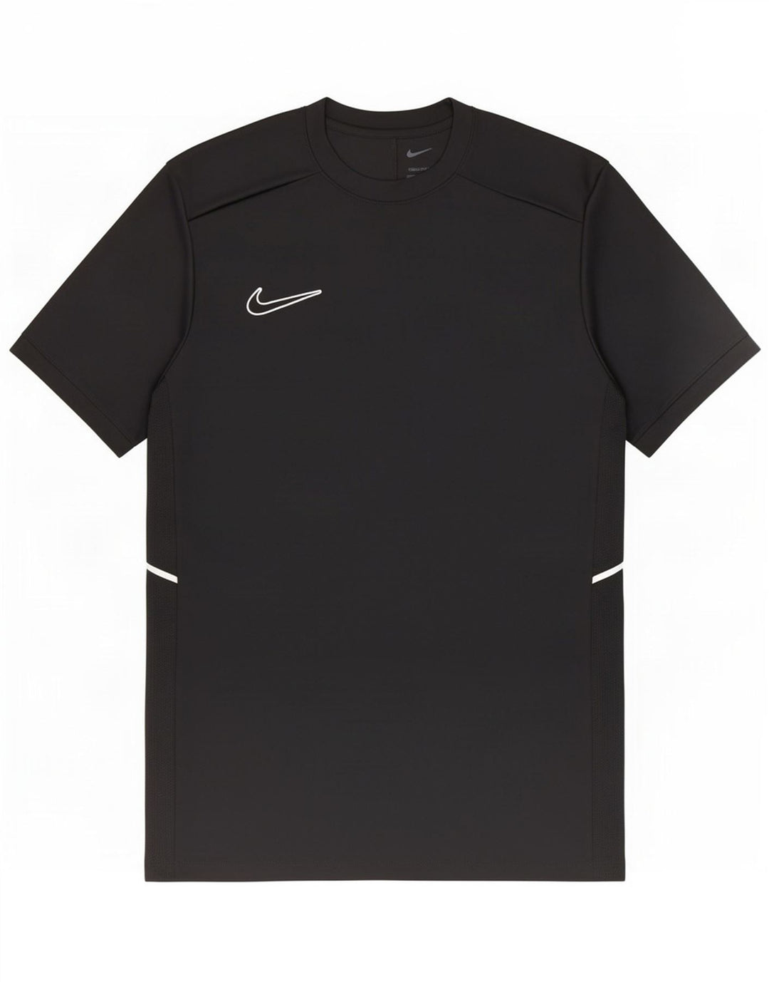 Nike Camiseta Dri Fit Slim para Hombre Top Mediano Negro Poliéster