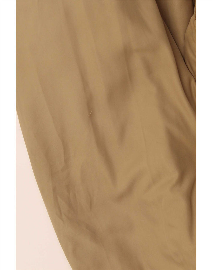 Topshop Chaqueta bomber extragrande para mujer UK 12 Poliéster beige medio