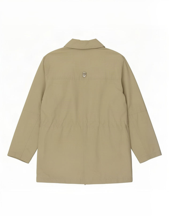 Piero Guidi Chaqueta utilitaria para mujer UK 42 Medium Beige Nylon