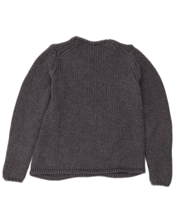Tommy Hilfiger Suéter con cuello barco para mujer UK 6 XS Viscosa gris