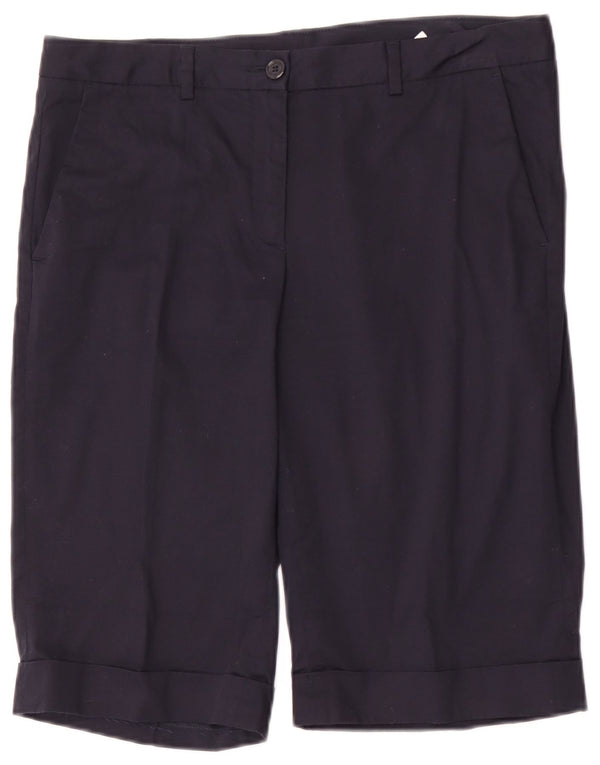 Marina Yachting Bermudas para Mujer IT 46 Large W34 Azul Marino Algodón