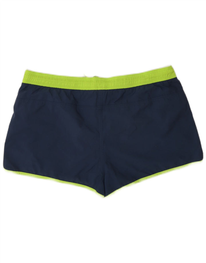 Adidas - Pantalones cortos deportivos para hombre, talla grande, color azul marino, poliéster