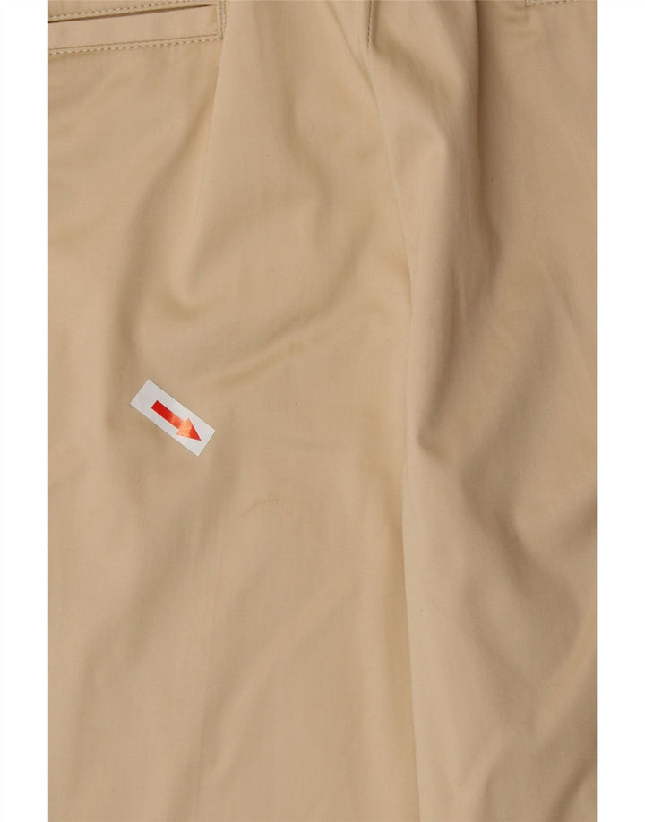 Ralph Lauren Pantalones Capri de Golf para Mujer US 8 Mediano W30 L21 Algodón Beige