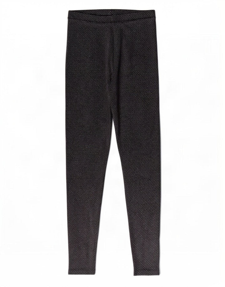 Zara Leggings para mujer UK 8 Small Poliéster con manchas negras