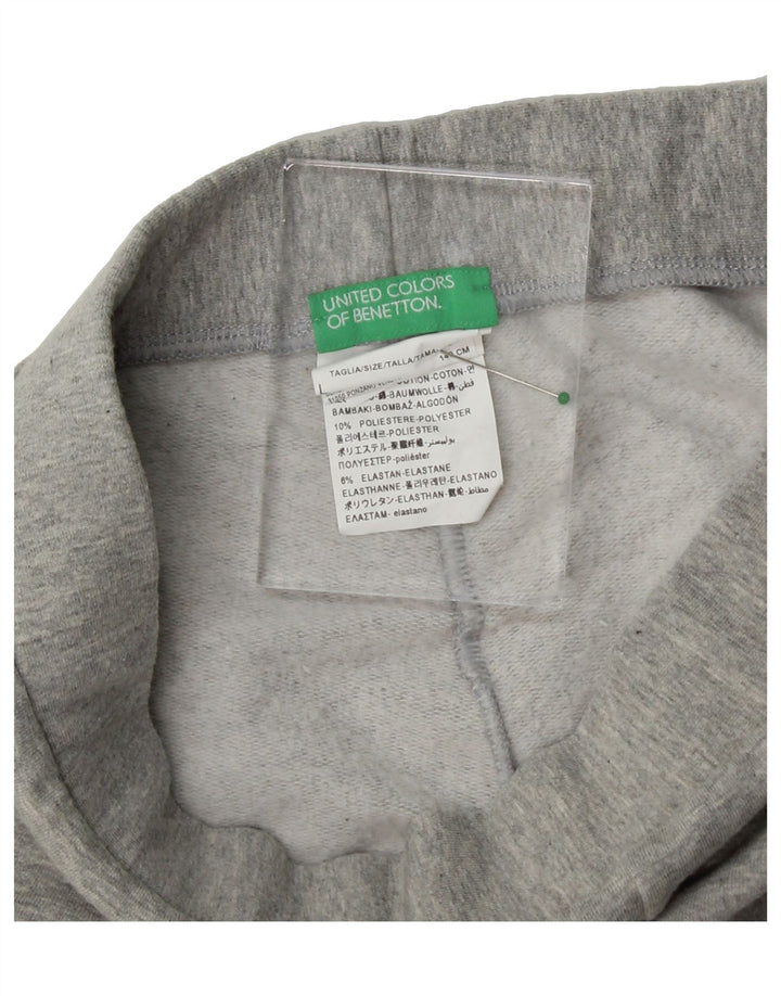 BENETTON Girls Leggings 8-9 Years Large Grey Cotton Vintage Benetton and Second-Hand Benetton from Messina Hembry 