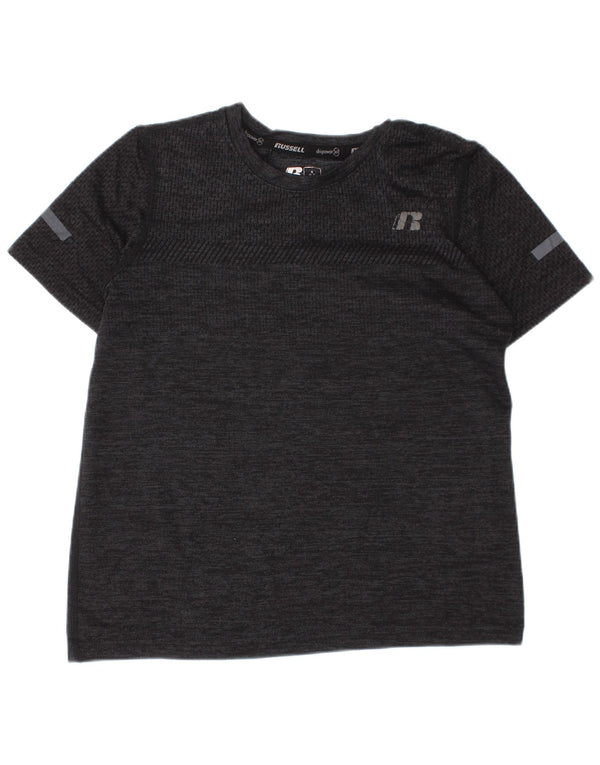 Russell Athletic Camiseta para niño 6-7 años Small Gris Moteado