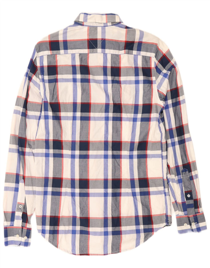 Tommy Hilfiger Camisa Slim Fit De Algodón A Cuadros Multicolor Hombre