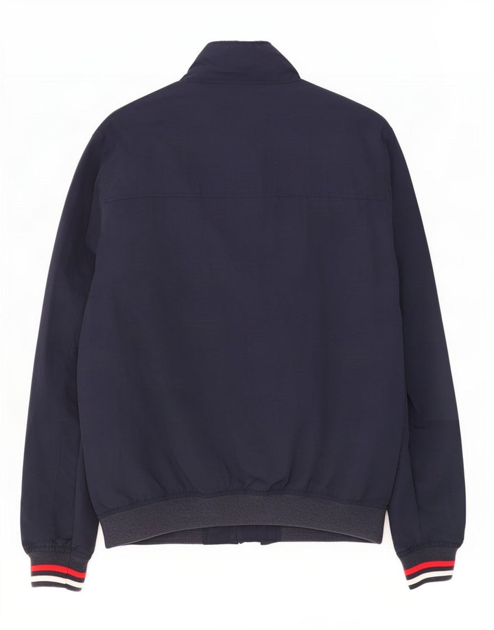 Tommy Hilfiger Chaqueta Bomber para Hombre UK 44 2XL Poliamida Azul Marino
