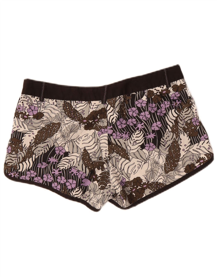 Puma Bañador para Mujer UK 40 Mediano Poliéster Floral Multicolor