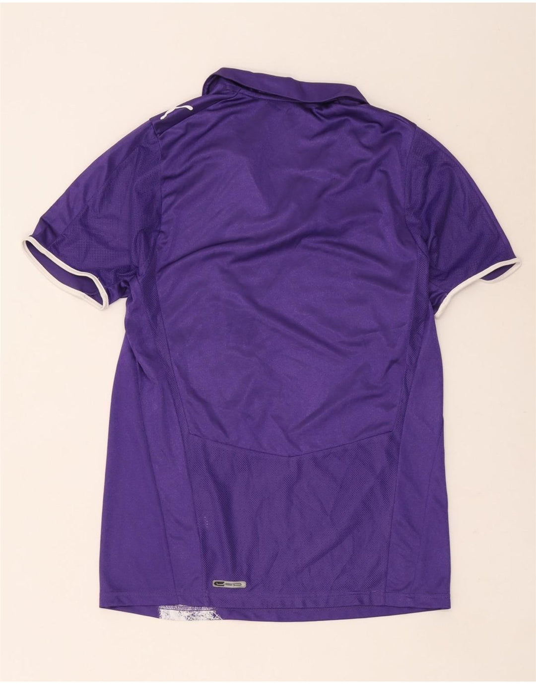 Polo Puma Hombre Color Block Morado Medio