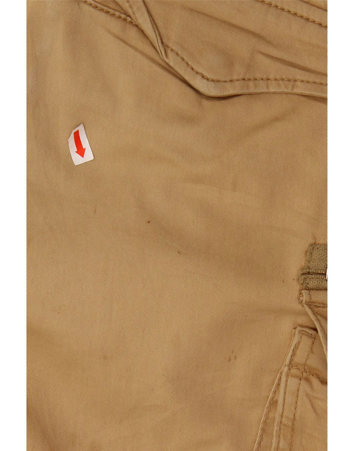 JACK & JONES Pantalones cortos tipo cargo para hombre Small W32 Algodón beige